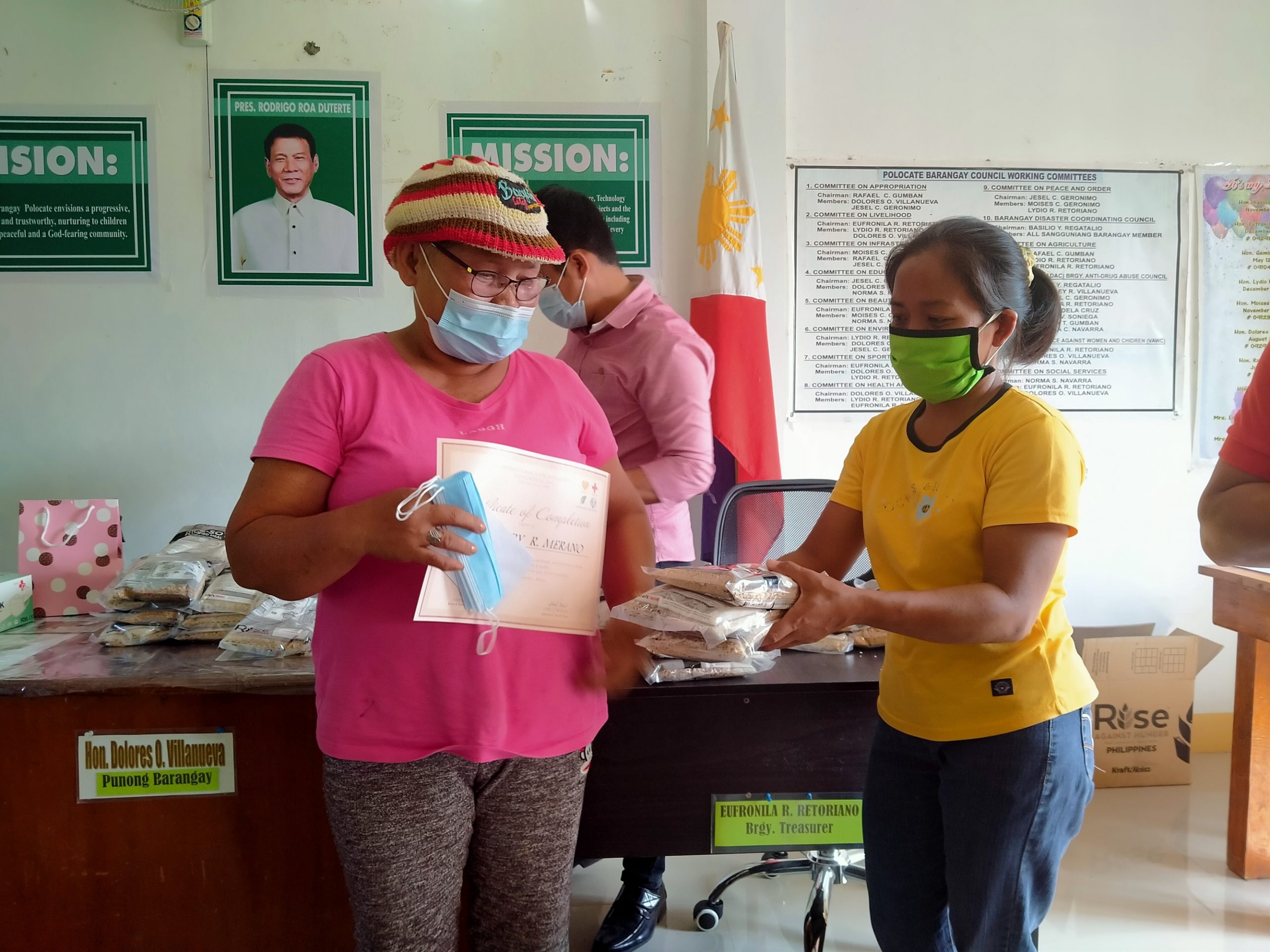 Fighting poverty and cancer